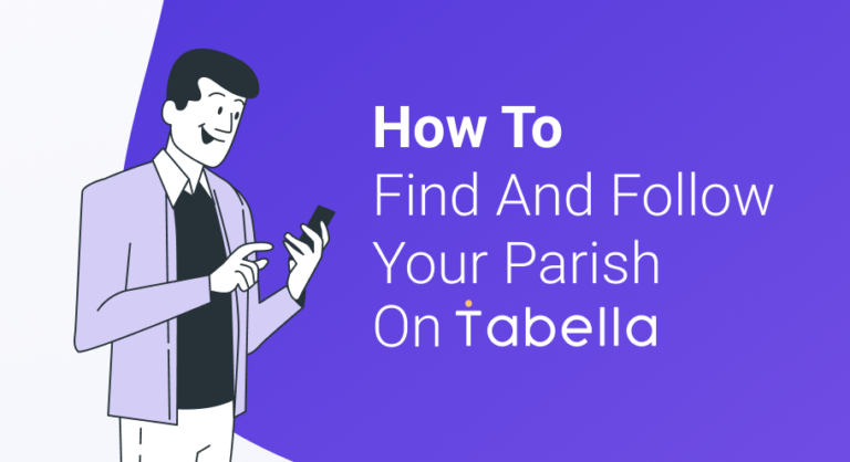 find and follow your parish with